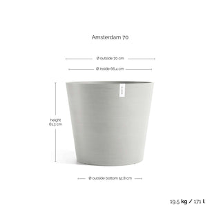 5413724340515_80 Amsterdam 70 White Grey