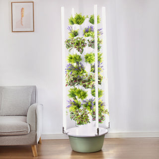 HydroGrow Tower high med plantelys