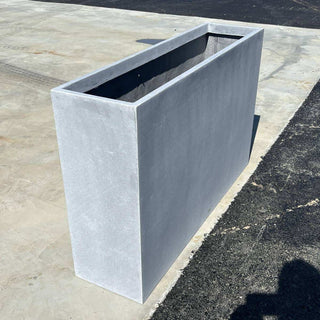 Bekkevik fiberglass kasse sement look