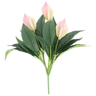 Artificial Spathiphyllum Patinii 47CM Pink