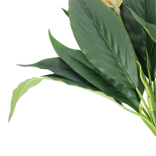 Artificial Spathiphyllum Patinii 47CM Pink