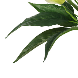 Artificial Spathiphyllum Patinii 47CM White