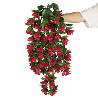 Gardenia leaf Hanging Vines (Fuchsia) 90CM UV Protected