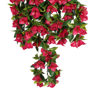 Gardenia leaf Hanging Vines (Fuchsia) 90CM UV Protected