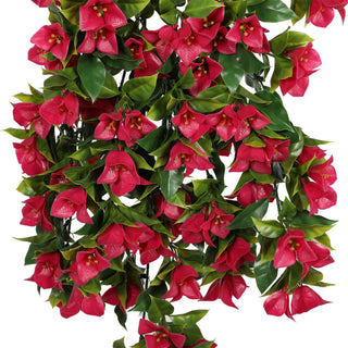 Gardenia leaf Hanging Vines (Fuchsia) 90CM UV Protected
