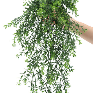58CM Artificial Mixes Boxwood Foliages Hanging Bushes