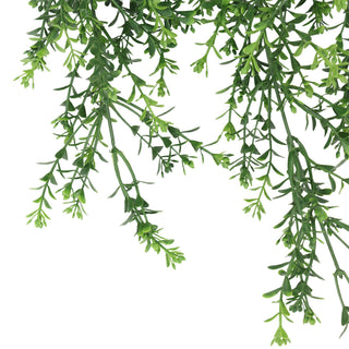 58CM Artificial Mixes Boxwood Foliages Hanging Bushes