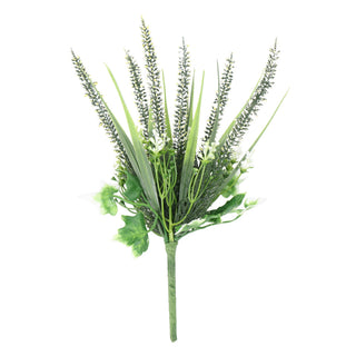 30CM Premium Big Artificial Lavender Foliages White Green