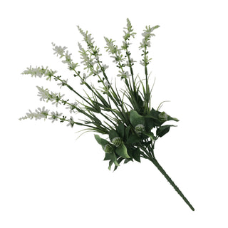 New Premium Lavender Bush White 40CM
