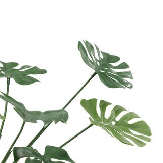 Artificial Monstera Bush Deliciosa 63CM Length Light Green UV Protected