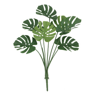 Artificial Monstera Bush Deliciosa 63CM Length Light Green UV Protected