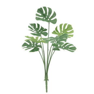Artificial Monstera Bush Deliciosa 63CM Length Light Green UV Protected