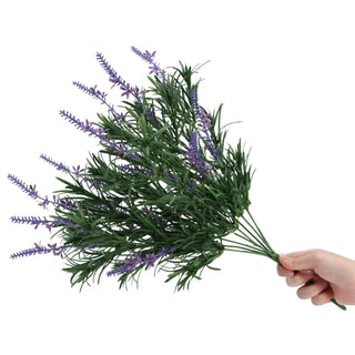 44CM Big Podocarpus Green Plus Purple Lavender