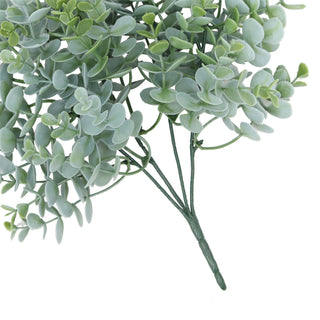 Lush Green Grey Color 33CM Length