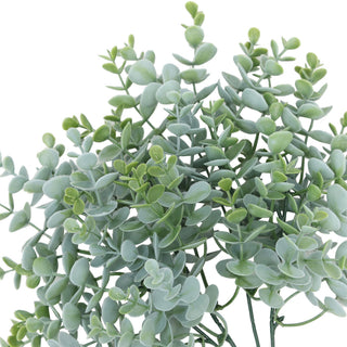 Lush Green Grey Color 33CM Length