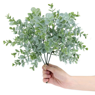 Lush Green Grey Color 33CM Length