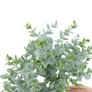 Lush Green Grey Color 33CM Length