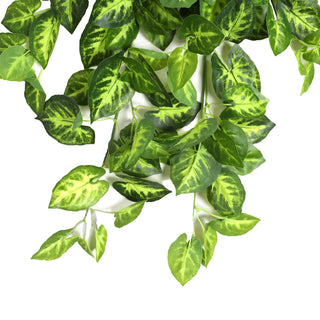 Green Taro leaf  Hanging Bush 80CM
