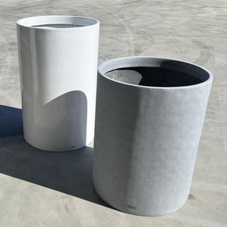 Håøy krukka i hvit og sement look