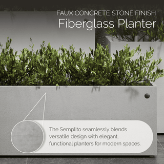 Semplito-Fiberglass-Planter