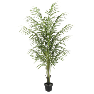 Artificial Areca Palm Tree 180CM Green Trunk