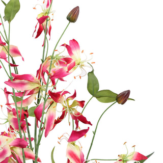 Artificial Flame Lily 110CM Indoor