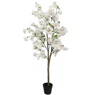 Premium Artificial Cherry Blossom Tree 150CM Height White Indoor