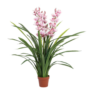 Artificial Big Dwarf Cymbidium 110CM Indoor