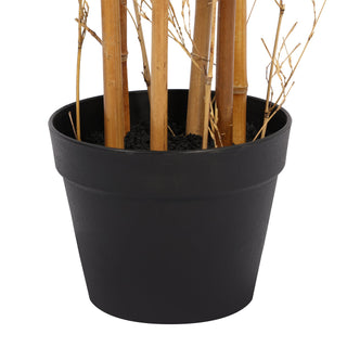 Premium Artificial Outdoor Bamboo Plants PE Foliages 120CM