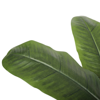 120CM Height Triple Trunks Artificial Banana Tree 18 Leaves