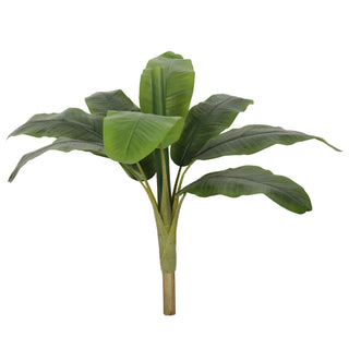120CM Height Triple Trunks Artificial Banana Tree 18 Leaves