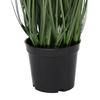 Artificial Grass Plants with Green Hippocampus Flowers 60CM