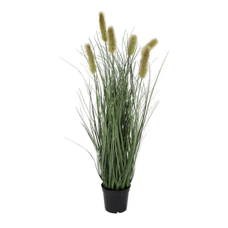 Artificial Grass Plants with Green Hippocampus Flowers 60CM