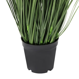 Artificial Grass Plants with Green Hippocampus Flowers 90CM