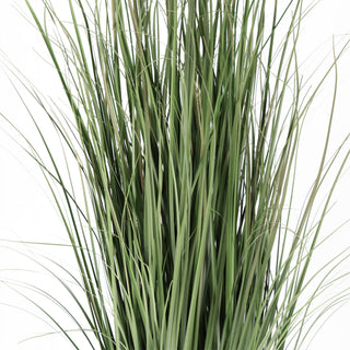 Artificial Grass Plants with Green Hippocampus Flowers 120CM