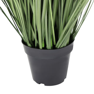 Artificial Grass Plants with Green Hippocampus Flowers 120CM