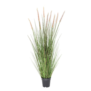 Artificial Pine And Cypress Grass White Grey 120CM Height Indoor