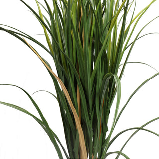 Potted Artificial Reed Grass Deluxe 100CM Green UV Protected