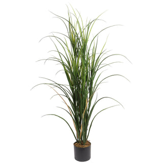 Potted Artificial Reed Grass Deluxe 130CM Green UV Protected