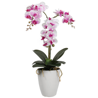 Kunstig Butterfly Orchid 6# farge 60 cm