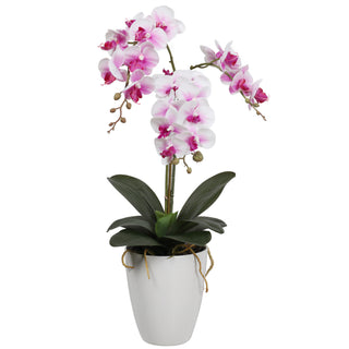 Kunstig Butterfly Orchid 6# farge 60 cm