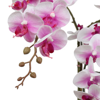 Kunstig Butterfly Orchid 6# farge 60 cm