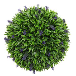 Purple Lavender Topiary Ball 35CM Diameter Outdoor UV