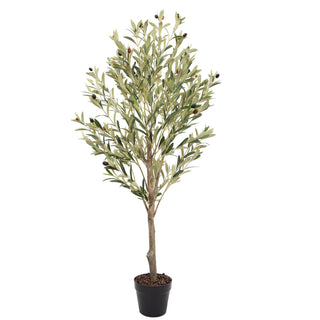 Premium Artificial Olive Tree 150CM Plastic Trunk Indoor