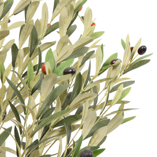 Premium Artificial Olive Tree 150CM Plastic Trunk Indoor
