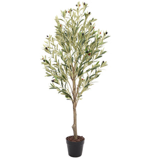 Premium Artificial Olive Tree 150CM Plastic Trunk Indoor