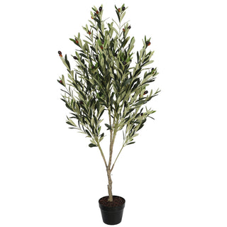 Premium Artificial Olive Tree 135CM Plastic Trunk Indoor