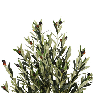 Premium Artificial Olive Tree 135CM Plastic Trunk Indoor
