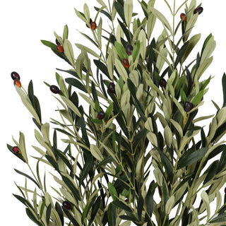 Premium Artificial Olive Tree 135CM Plastic Trunk Indoor