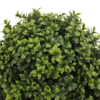Fully PE Artificial Topiary Ball Tree with Pointed Cones 35CM Diameter Outdoor UV Protected